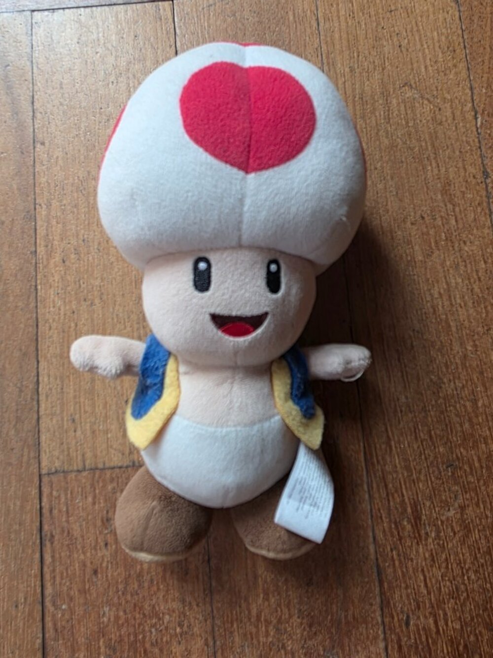 Super Mario Bros Toad Plushie Toy